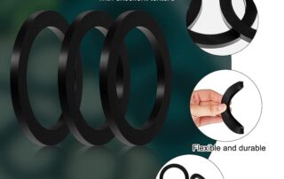 3-inch rubber gasket Groove Replacement Rubber Washer Black Rubber Gasket Ring