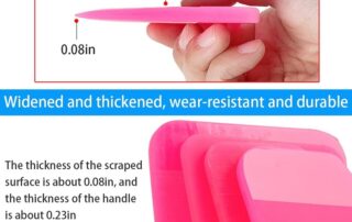 3m Rubber Squeegee Auto Wraps Anti-Scratch Squeegee Universal Vehicle Window Decal Applicator Tools