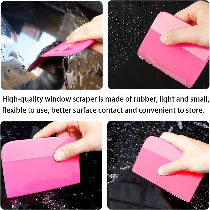 3m Rubber Squeegee Auto Wraps Anti-Scratch Squeegee Universal Vehicle Window Decal Applicator Tools