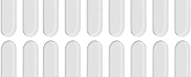 Adhesive Rubber Bumper Strip Silicone Clear Adhesive Bumpers Rubber Bumper Strip for Chairs Sliding