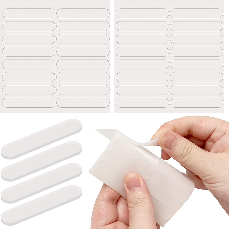 Adhesive Rubber Bumper Strip Silicone Clear Adhesive Bumpers Rubber Bumper Strip for Chairs Sliding