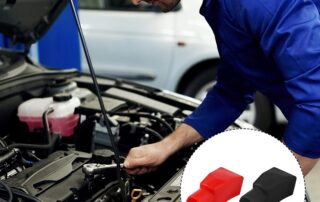 Battery Terminal Covers Battery Terminal Insulating Protector Sleeves auto rubber parts