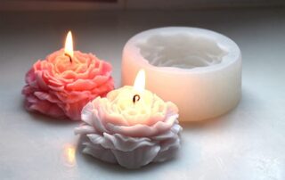 Flower Silicone Mold for Resin Candle Mold 3D Candle Soap Mould 3d printed silicone