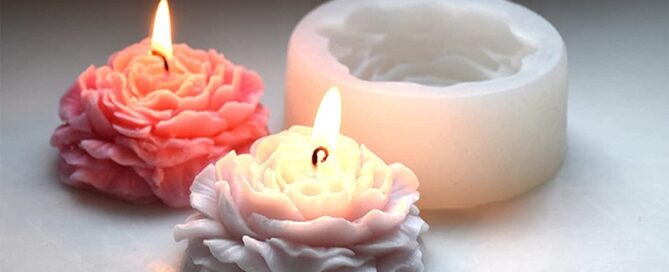 Flower Silicone Mold for Resin Candle Mold 3D Candle Soap Mould 3d printed silicone