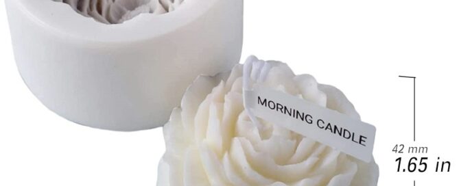Flower Silicone Mold for Resin Candle Mold 3D Candle Soap Mould 3d printed silicone
