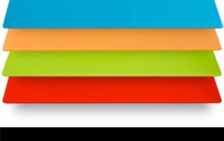 Grip Cutting Boards for Kitchen Durable Mats with Food Icons Slip Resistant Large Mat for Meat