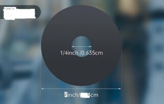 Heavy Duty Abrasion Resistant 50mm Rubber Washer Black Flat Rubber Washers for Bolts Spacers