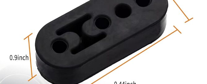 High-Density Rubber Isolator Insulator Adjustable Muffler Shock Absorber Custom Rubber Parts
