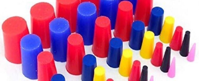 High-Temperature Rubber Plug Socket Silicone Rubber Plugs Kit Rubber Stopper Plug for Painting