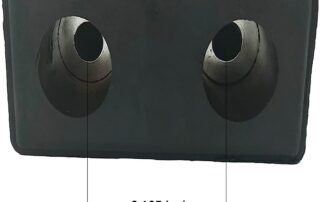 Large Rubber Bumpers Buffers Rubber Bumper Block Dock Buffer For Truck