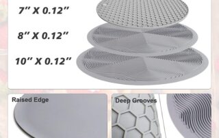 Multi-Purpose Silicone Multi-Purpose Microwave Mat Silicone Pot Holders for Kitchen Counter