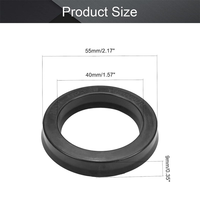 Nitrile Rubber Hydraulic Seal Piston Shaft Oil Sealing O-Ring Piston Nitrile Rubber Piston for Oil Pumps Engines  