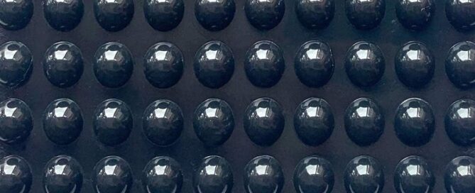 Replacement Rubber Feet Black Self-Adhesive Bumper Pads Noise Dampening Rubber Feet for Cabinets