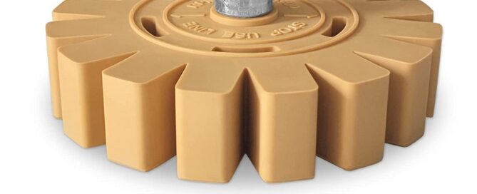 Rubber Buffing Wheel Adhesive Decal Eraser Wheel Pin Stripe Removal Tool