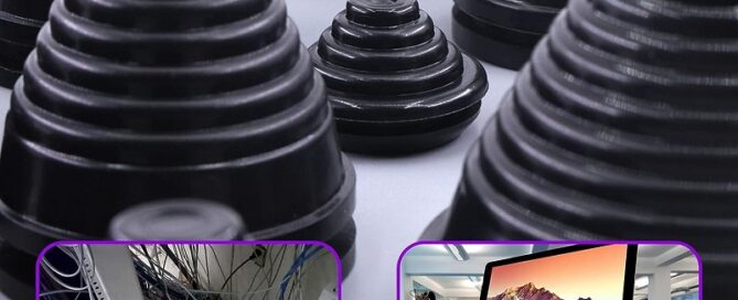 Rubber Grommets For cars Tower Shaped Rubber Grommet Firewall Hole Plug Synthetic Wire Protection