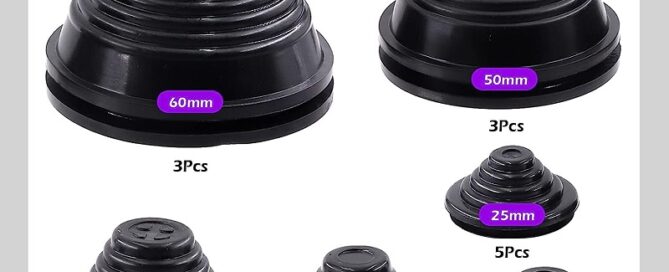 Rubber Grommets For cars Tower Shaped Rubber Grommet Firewall Hole Plug Synthetic Wire Protection