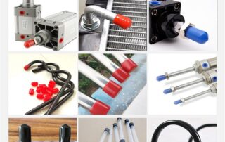 Rubber Hose Cap Flexible Bolt Screw Rubber Caps Thread Protector End Safety Cover