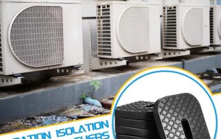 Rubber Shock Absorber Pads Shock Absorbing Rubber Absorber Sound Isolation Pad