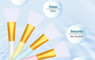 Silicon Brushes for Making Epoxy Glitter Tumblers Reusable Flexible Silicone Brush for Spreading Epoxy Resin on Tumblers