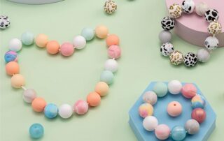 Silicone Bead Tool Silicone Beads for Keychain Silicone Bracelet Necklace