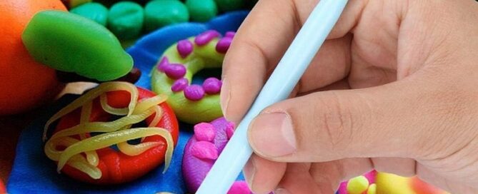Silicone Clay Sculpting Tool Modeling Dotting Tool for Pottery Craft Silicone Tool Wickes