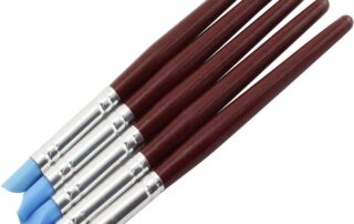 Silicone Clay Sculpting Tool Modeling Dotting Tool for Pottery Craft Silicone Tool Wickes