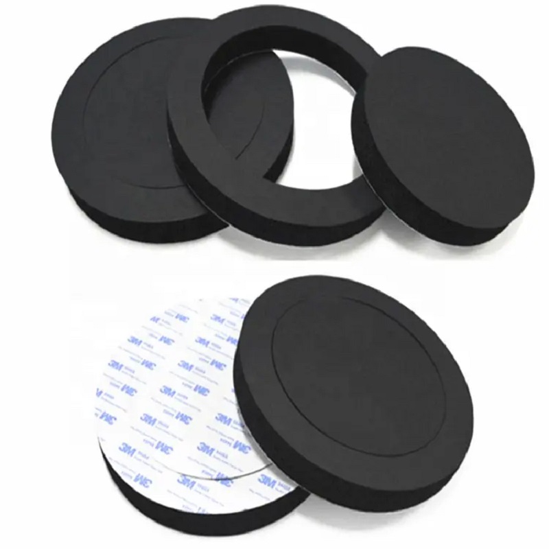 Silicone Rubber Foam Gasket Adhesive Black Poron Foam Gasket Silicone Sponge Gasket