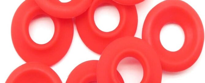 Silicone Rubber Gaskets High-Pressure Leak-proof Seals for Home Brew Beer Red types of rubber gaskets