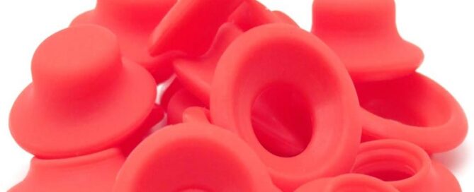 Silicone Rubber Gaskets High-Pressure Leak-proof Seals for Home Brew Beer Red types of rubber gaskets