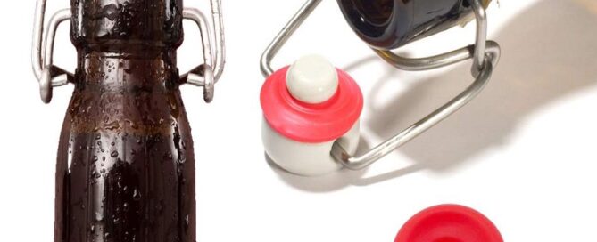 Silicone Rubber Gaskets High-Pressure Leak-proof Seals for Home Brew Beer Red types of rubber gaskets