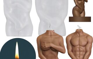 Silicone body mold 3D Body Shape Silicone Mold Naked Body Shape Candle Mould