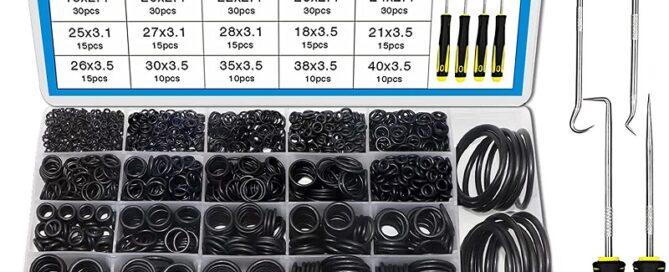 Silicone O Ring kit Rubber O Rings Kit for Faucet Plumbing Automotive Repair Nitrile Rubber Oring Kit