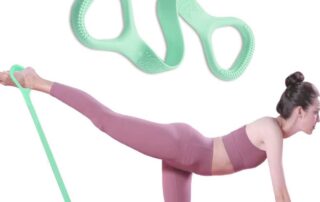 Arm Back Shoulder Exercise Elastic Rope Stretch Fitness Band Arm Exerciser Rubbers For Yoga Pilates