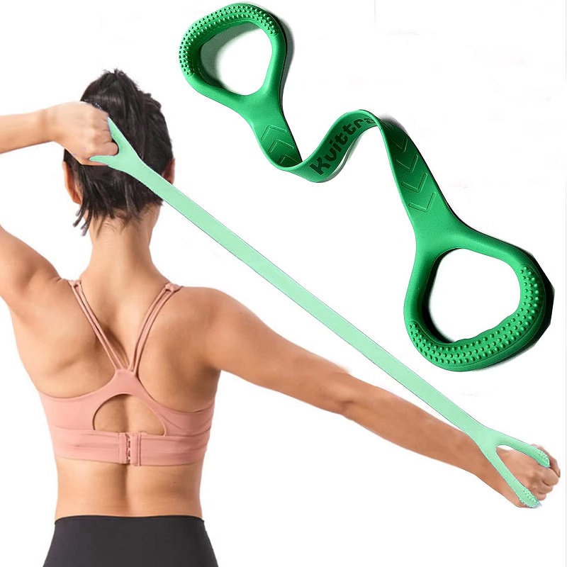 Arm Back Shoulder Exercise Elastic Rope Stretch Fitness Band Arm Exerciser Rubbers For Yoga Pilates