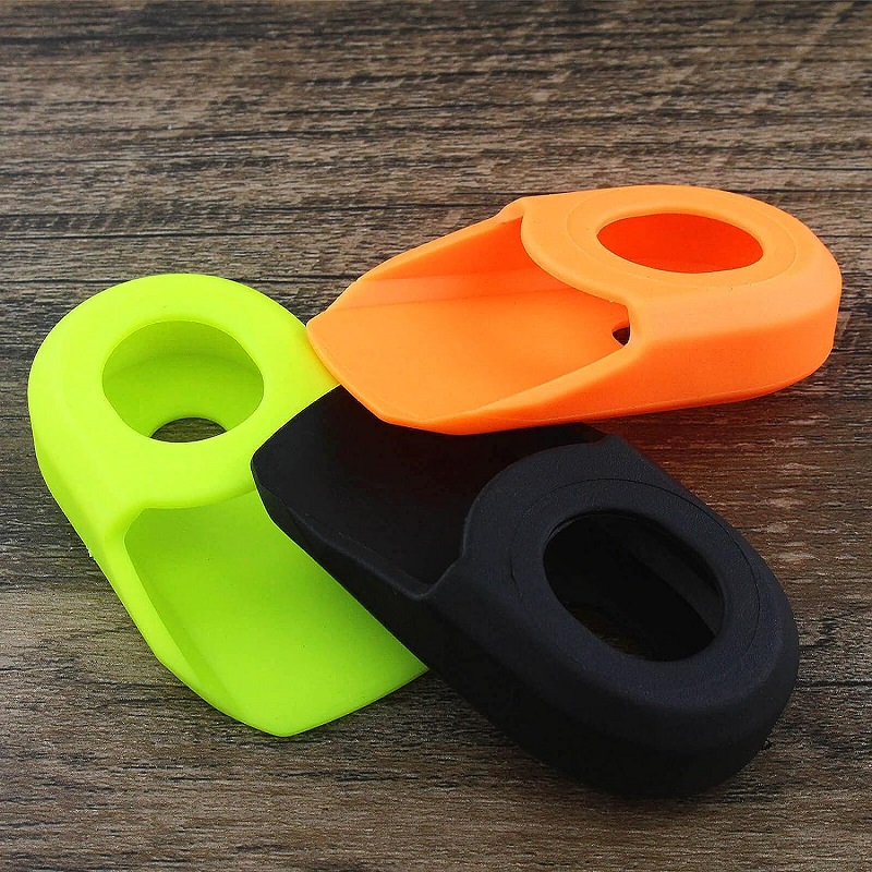 Bike Crank Boot Protectors MTB Arm Rubber Protectors for Bicycle Cranks Anti-Friction Rubber for Bike