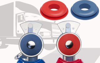 Black Rubber Hand Seal Hand Grommets for Semi Trailers Blue Water Rubber And Gasket