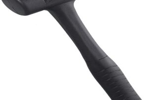 Black Rubber Mallet 14 Ounce Black Rubber Soft Face Non-Sparking Marring Dead Blow Hammer