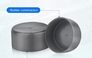 Centre Bearing Rubber Caps Trailer Wheel Hub Cap Rubber Dust Cover Caps