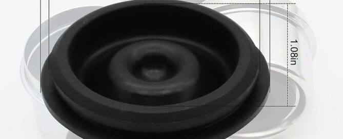 Centre Bearing Rubber Trailer Hub Bearing Dust Caps Trailer Axle Wheel Center Caps