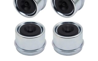 Centre Bearing Rubber Trailer Hub Bearing Dust Caps Trailer Axle Wheel Center Caps