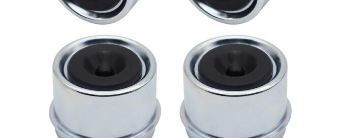 Centre Bearing Rubber Trailer Hub Bearing Dust Caps Trailer Axle Wheel Center Caps