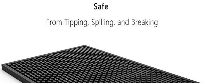 Garage Workbench Mat 12 Inch Thick Heat-Resistant and Food Safe Drip Mat Spill Mats for Counter Top Drying