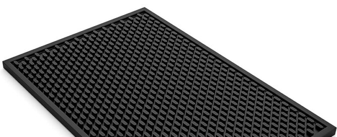 Garage Workbench Mat 12 Inch Thick Heat-Resistant and Food Safe Drip Mat Spill Mats for Counter Top Drying