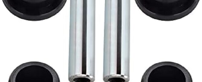 Golf Cart Front Arm Bushing Kit Rubber Bushings Sleeves Complete Rear Leaf Spring Shackle Bushing