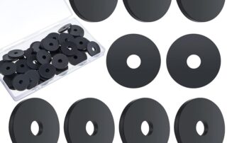 Heat-resistant rubber washers Heavy Abrasion-Resistant Rubber Grommets Flat Rubber Washers
