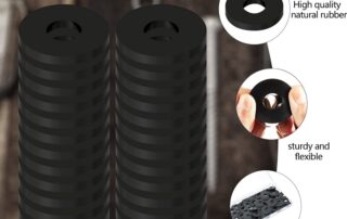 Heat-resistant rubber washers Heavy Abrasion-Resistant Rubber Grommets Flat Rubber Washers