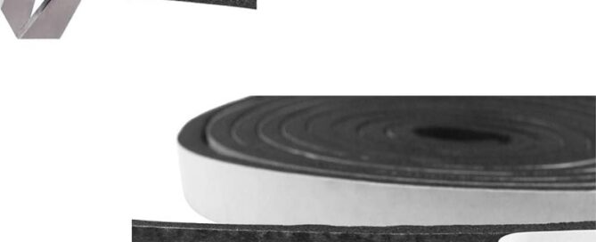 Industries Weatherstrip Seals Foam Insulation Tape self Adhesive Weather Stripping for Doors and Windows Sound Proof Pipe Cooling