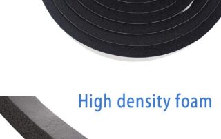 Industries Weatherstrip Seals Foam Insulation Tape self Adhesive Weather Stripping for Doors and Windows Sound Proof Pipe Cooling