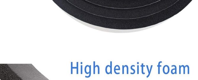 Industries Weatherstrip Seals Foam Insulation Tape self Adhesive Weather Stripping for Doors and Windows Sound Proof Pipe Cooling