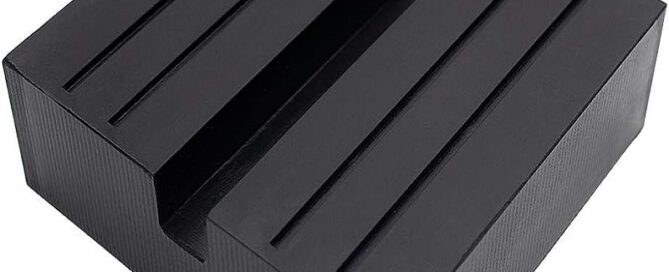 Jack Rubber Pad Car Black Anti-Slip Rail Pinch Weld Adapter Support Block Heavy Duty for Car Lift